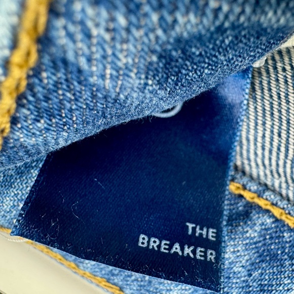 Anthropologie Pilcro The Breaker jeans relaxed tapered Leg denim Pants Womens 30 - Picture 7 of 8